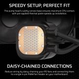Corsair Nautilus 240 RS Scheda madre Raffreddatore Liquido All-in-one Nero