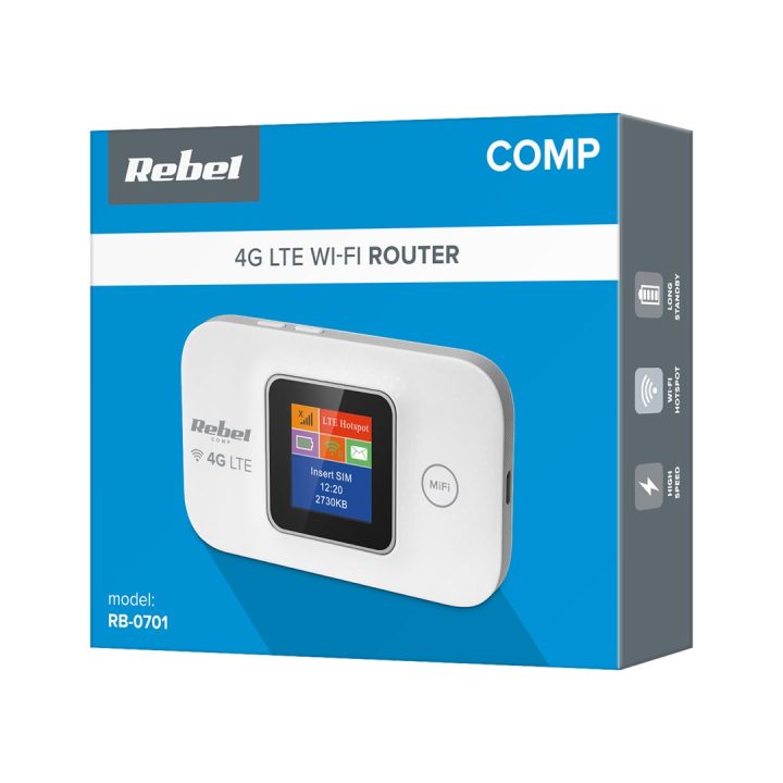 Rebel RB-0701 router wireless Single-band (2.4 GHz) 3G 4G