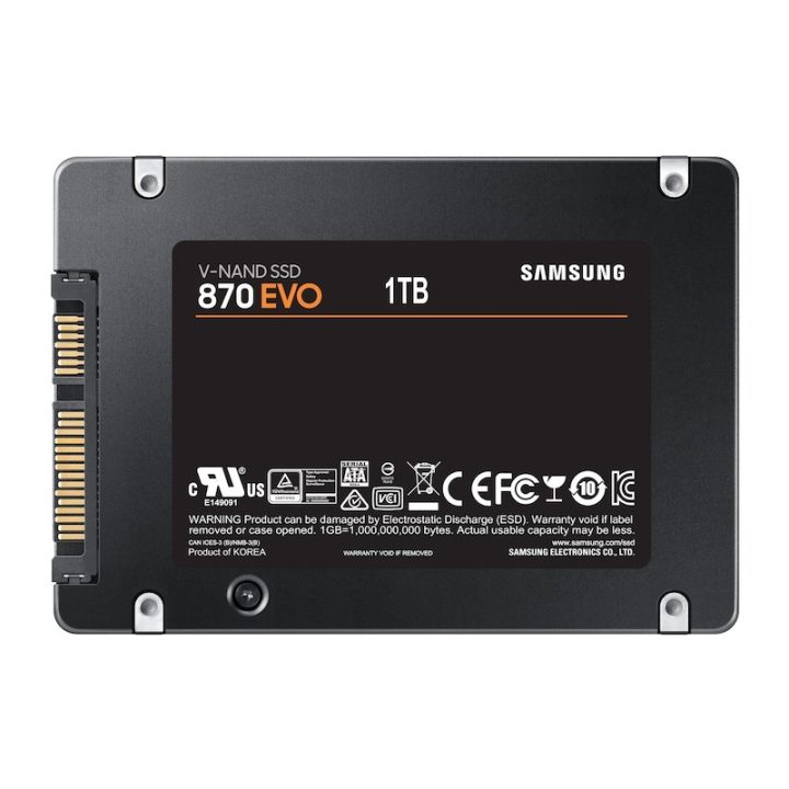 Samsung 870 EVO 1 TB 2.5 Serial ATA III V-NAND MLC