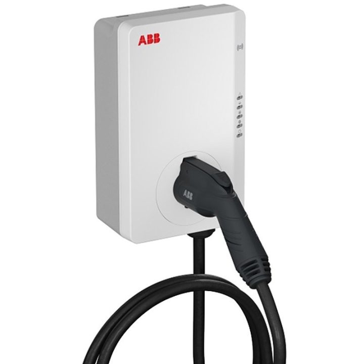 ABB Terra AC W11-G5-R-V2-0 stazione di ricarica: Terra AC wallbox 11 kW Tipo 2 5 m cavo 3-phase/16 A con RFID versione 2