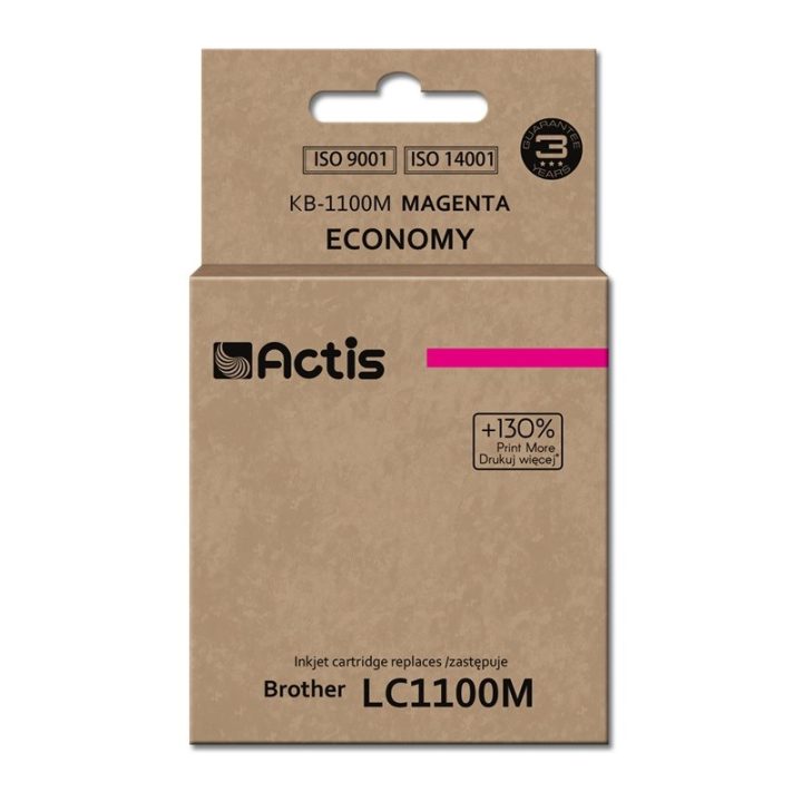 Actis KB-1100M inchiostro (sostituzione per Brother LC1100M/980M Standard 19 ml magenta)