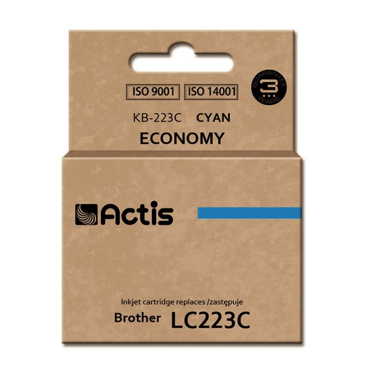 Actis KB-223C Inchiostro (sostituzione per Brother LC223C Standard 10 ml ciano)