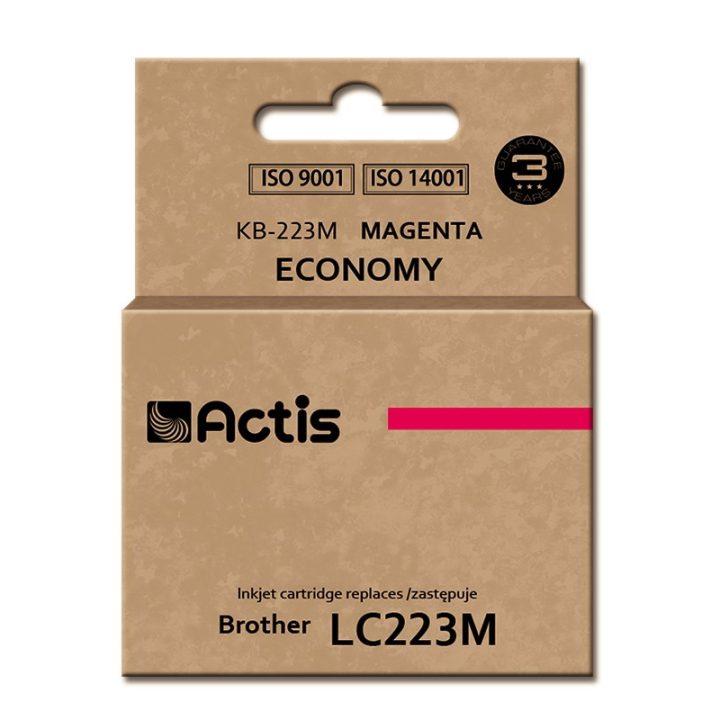 Actis KB-223M Inchiostro (sostituzione per Brother LC223M Standard 10 ml magenta)