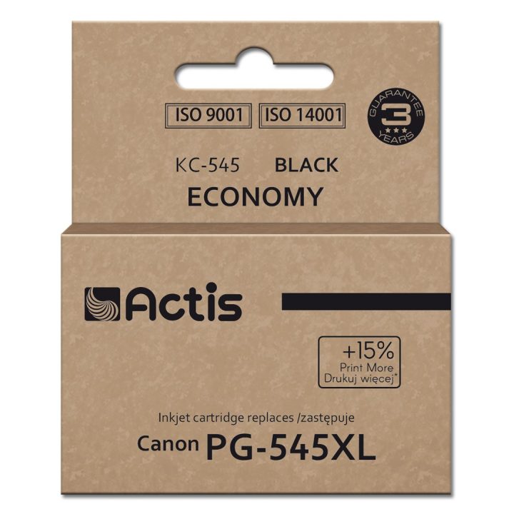 Actis KC-545 Inchiostro (ricambio per Canon PG-545XL Supreme 15 ml 207 pagine nero)