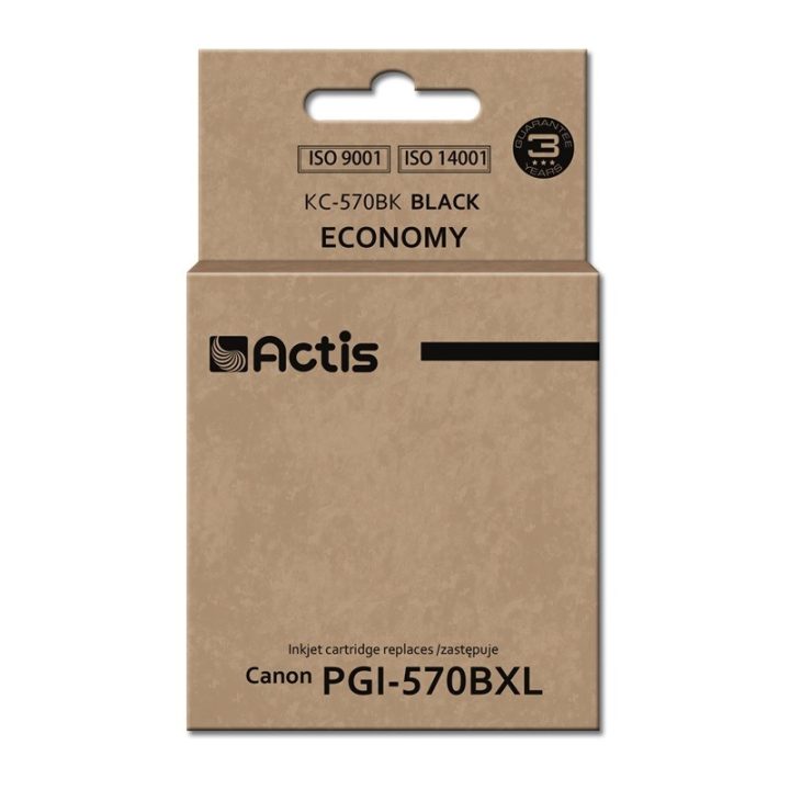 Actis KC-570BK Inchiostro (sostituzione Canon PGI-570BK Standard 22 ml nero)