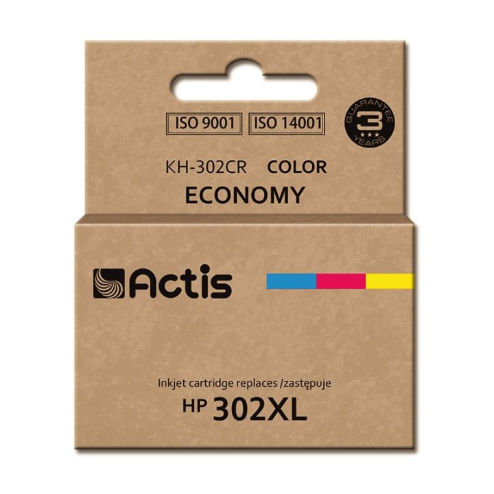 Actis KH-302CR Inchiostro (sostituzione HP 302XL F6U67AE Premium 21 ml colore)