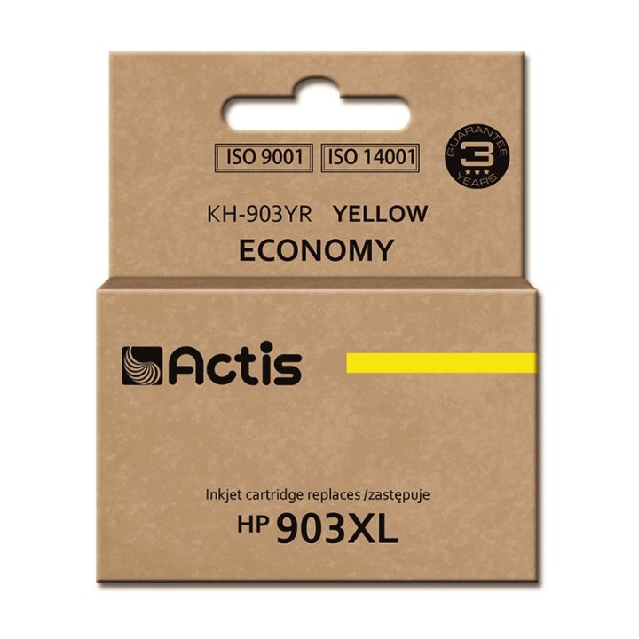Actis KH-903YR inchiostro (ricambio per HP 903XL T6M11AE Standard 12 ml giallo) - Chip nuovo