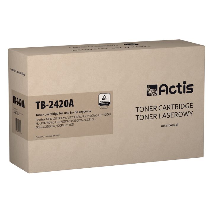 Actis TB-2420A Toner (sostituzione per Brother TN-2420A Supreme 3000 pagine nero)
