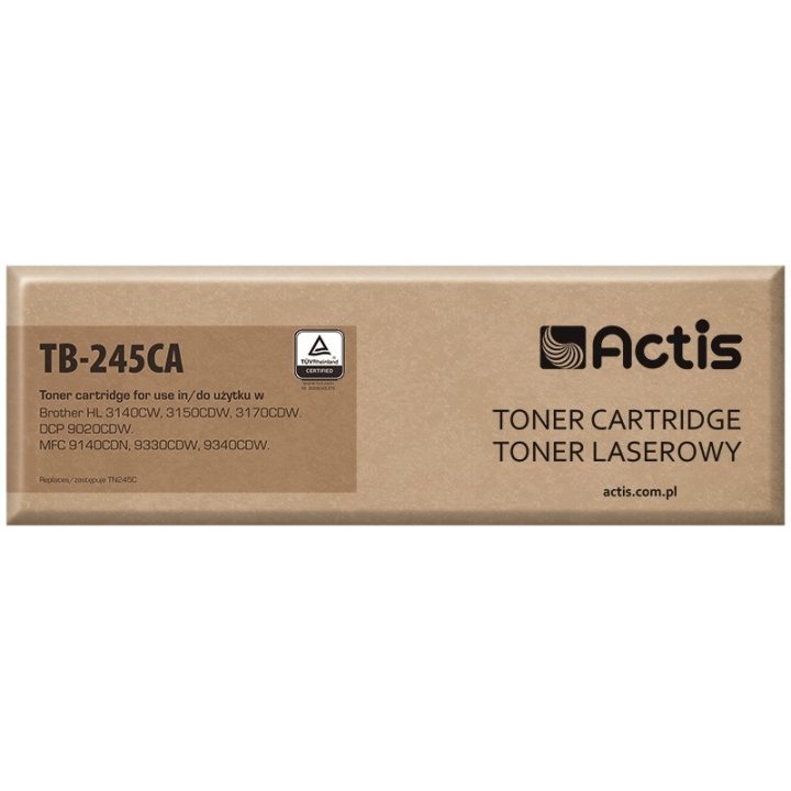 Actis TB-245CA Toner (ricambio per Brother TN-245C Standard 2200 pagine ciano)