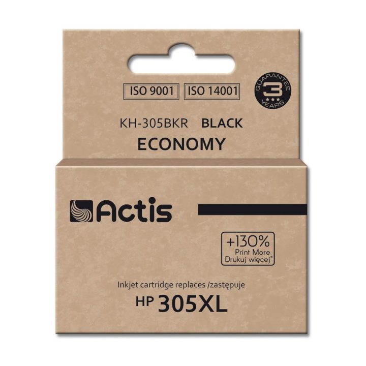 Actis KH-305BKR Inchiostro (sostitutivo per HP 305XL 3YM62A Standard 20 ml nero)