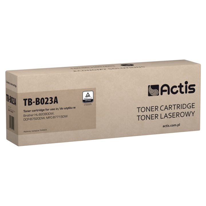Actis TB-B023A Toner (sostituzione per Brother TN-B023 Standard 2000 pagine nero)