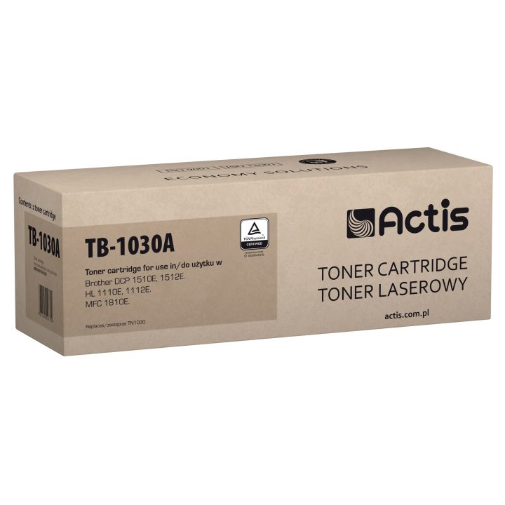 Actis TB-1030A Toner (sostituzione per Brother TN-1030 TN1030 Standard 1000 pagine nero)