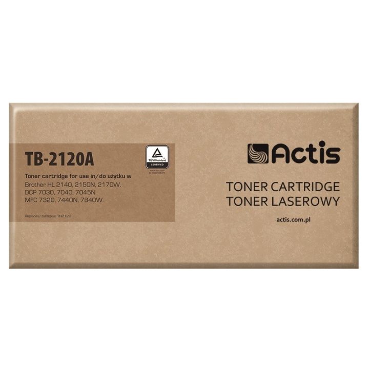 Actis TB-2120A Toner (ricambio per Brother TN2120 Standard 2600 pagine nero)