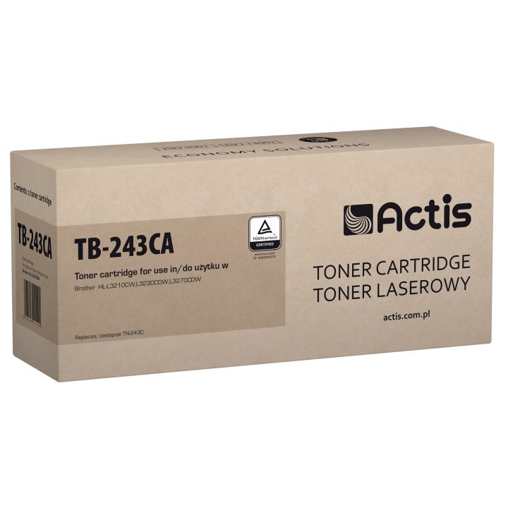 Actis TB-243CA Toner (sostituzione per Brother TN-243C Standard 1000 pagine ciano)