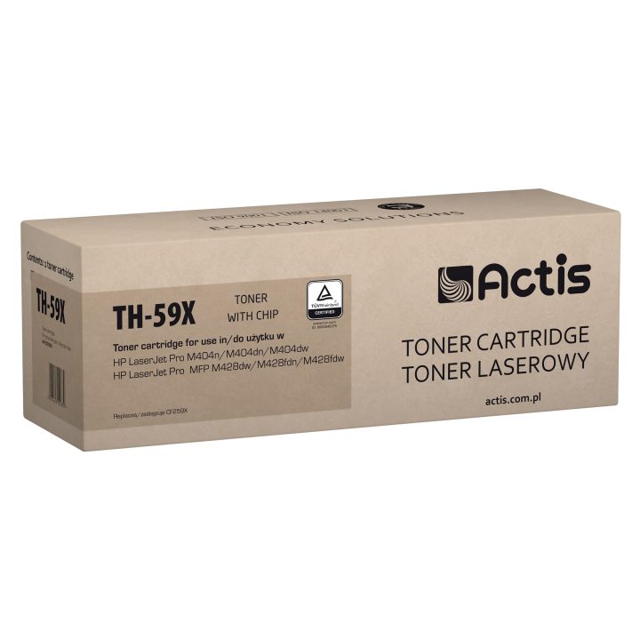 Actis TH-59X Toner (ricambio per HP CF259X Supreme 10000 pagine nero). Con chip. Consigliamo di disabilitare l'aggiornamento sof