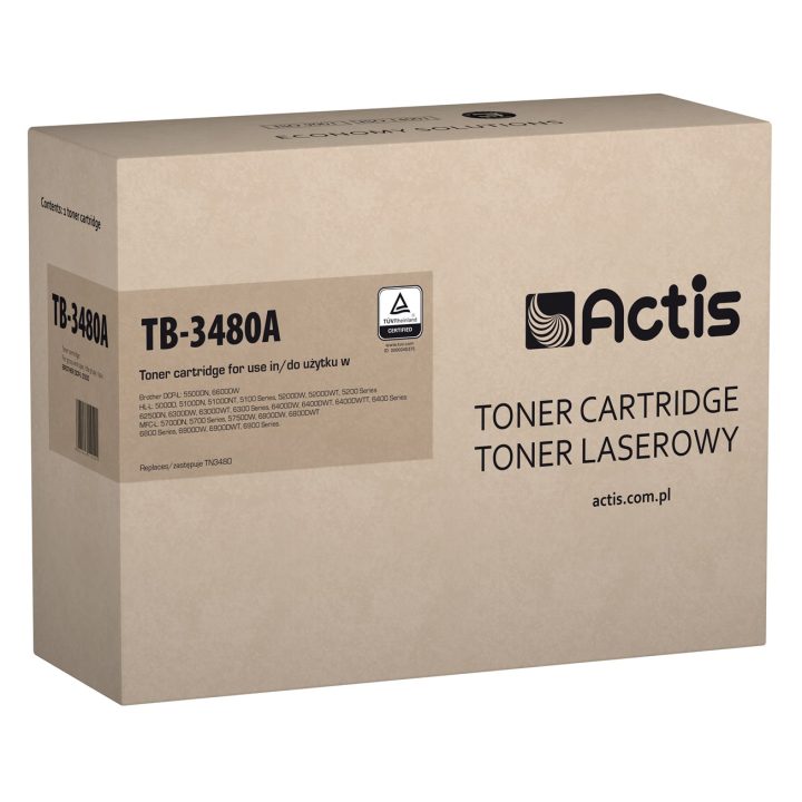 Actis TB-3480A toner (sostituzione per Brother TN-3480 Standard 8 000 pagine nero)