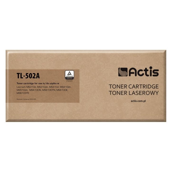 Actis TL-502A toner (sostituzione Lexmark 50F2H00 Standard 5000 pagine nero)