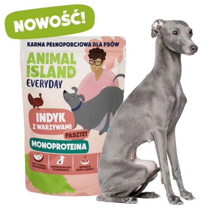 ANIMAL ISLAND Everyday Monoprotein Tacchino - cibo umido per cani - 300g