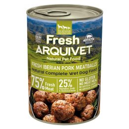 ARQUIVET Fresh Polpette di maiale Iberico - cibo umido per cani - 400g