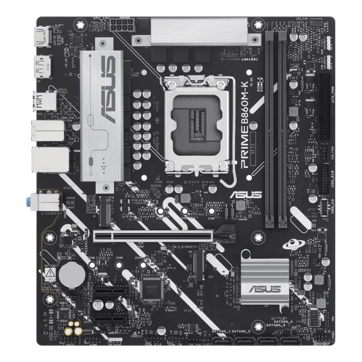 ASUS PRIME B860M-K Intel B860 LGA 1851 (Socket V1) micro ATX