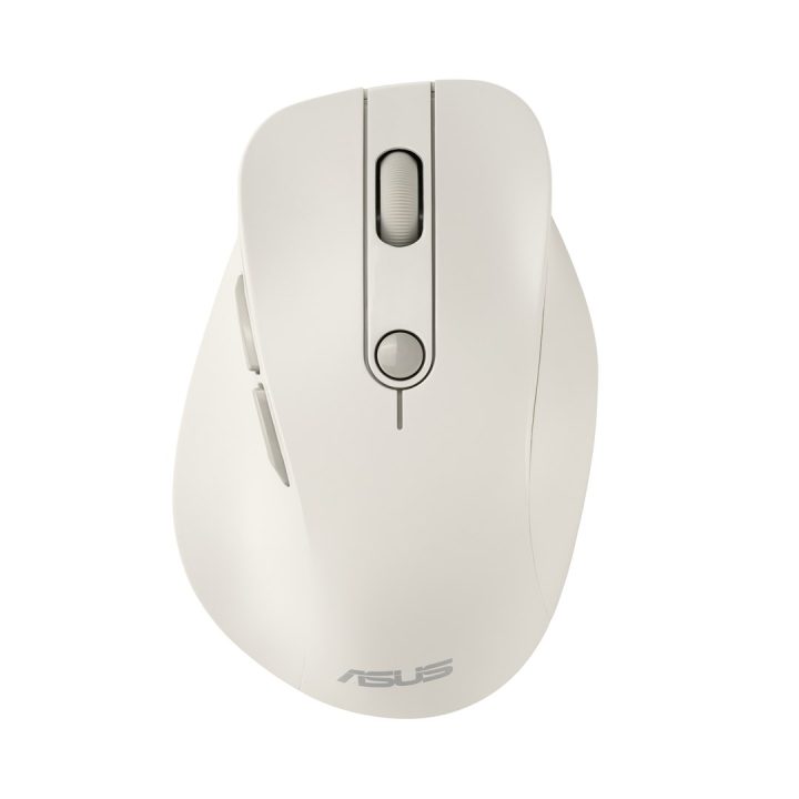 ASUS MD105 /MK-WH Mouse universale per destrorsi RF wireless + Bluetooth 2400 DPI