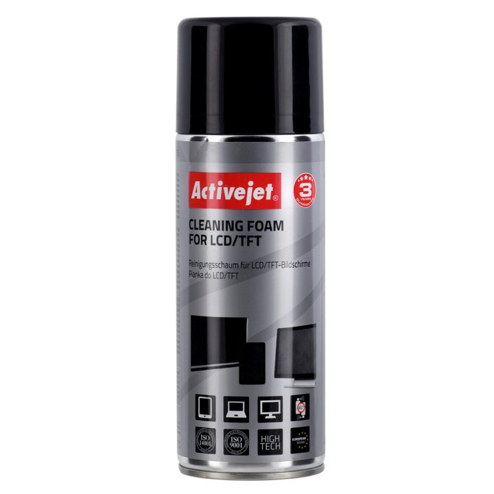 Activejet AOC-105 Schiuma pulizia per schermi LCD/TFT/plasma 400 ml