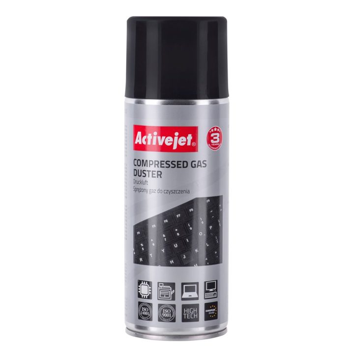 Activejet AOC-200 Aria compressa (400 ml) spray aria per pulizia posti difficili da raggiungere