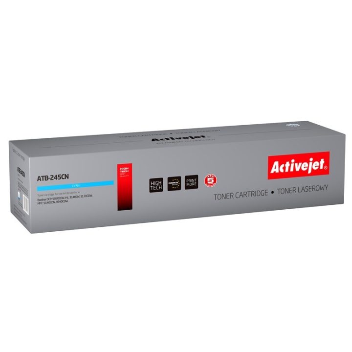 Activejet ATB-245CN Toner (sostituzione Brother TN-245C Supreme 2200 pagine ciano)