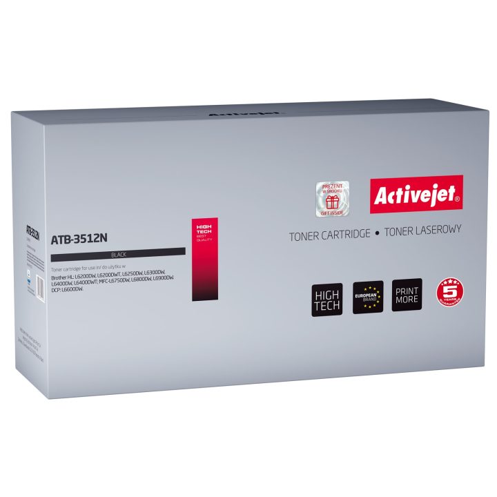Activejet ATB-3512N toner (sostituzione per Brother TN-3512 Supreme 12000 pagine nero)