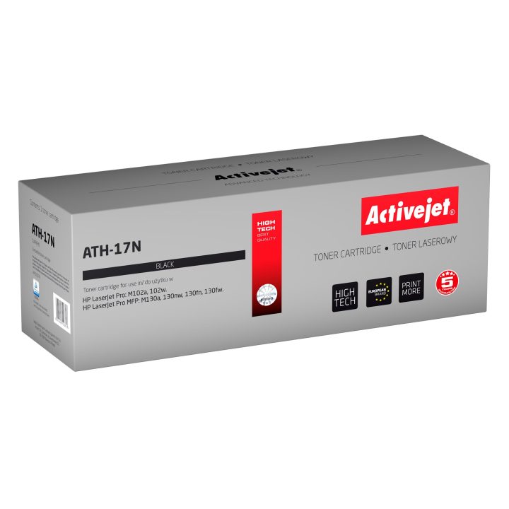 Activejet ATH-17N Toner (sostituzione per HP 17A CF217A Supreme 1600 pagine nero)