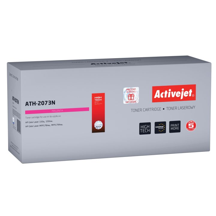 Activejet ATH-2073N toner (sostitutivo per HP 117A W2073A 2073A Supreme 700 pagine magenta)