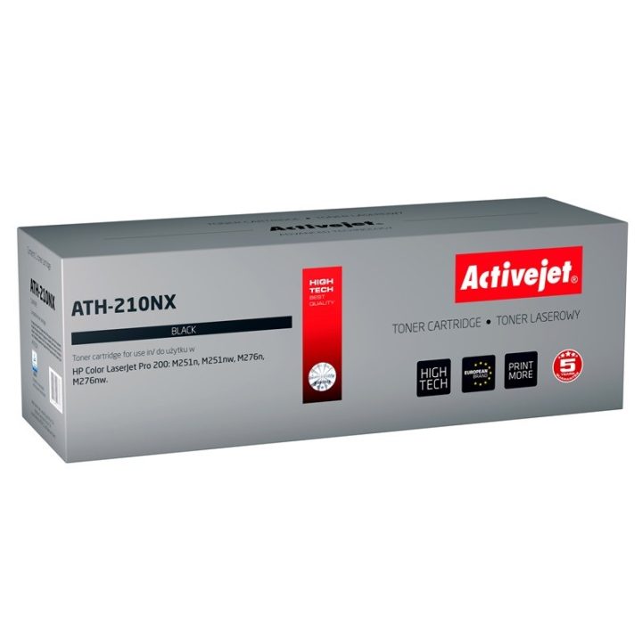 Activejet ATH-210NX Toner (sostituzione per HP 131X CF210X Canon CRG-731BH Supreme 2400 pagine nero)