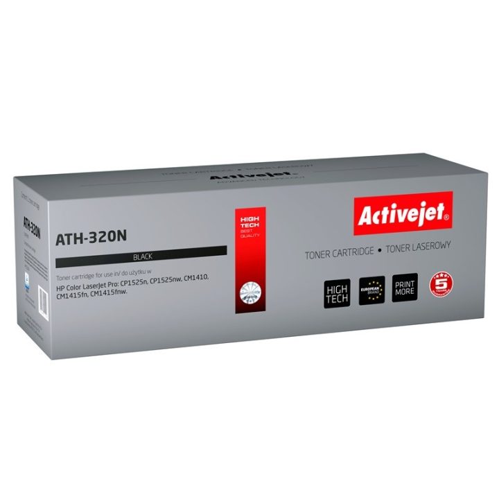 Activejet ATH-320N Toner (sostituzione per HP 128A CE320A Supreme 2000 pagine nero)