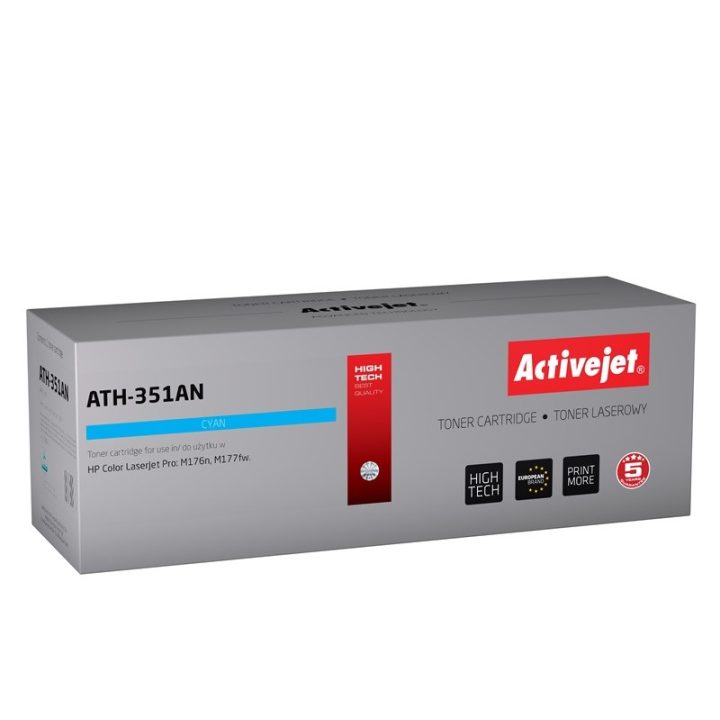 Activejet ATH-351AN Toner (sostituzione HP 205A CF351A Supreme 1100 pagine ciano)