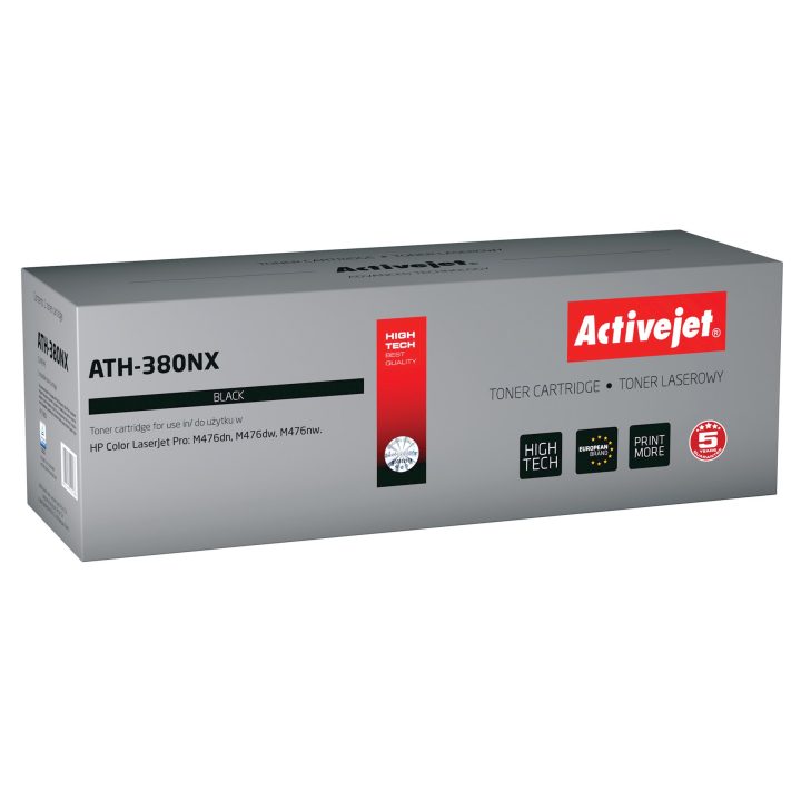Activejet ATH-380NX Toner (sostituzione per HP 312X CF380X Supreme 4400 pagine nero)