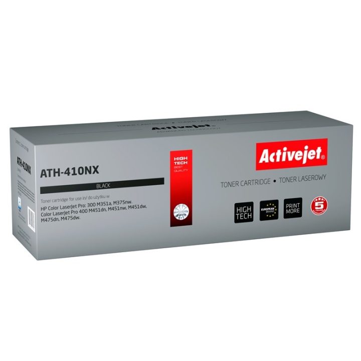Activejet ATH-410NX Toner (sostituzione per HP 305X CE410X Supreme 4000 pagine nero)