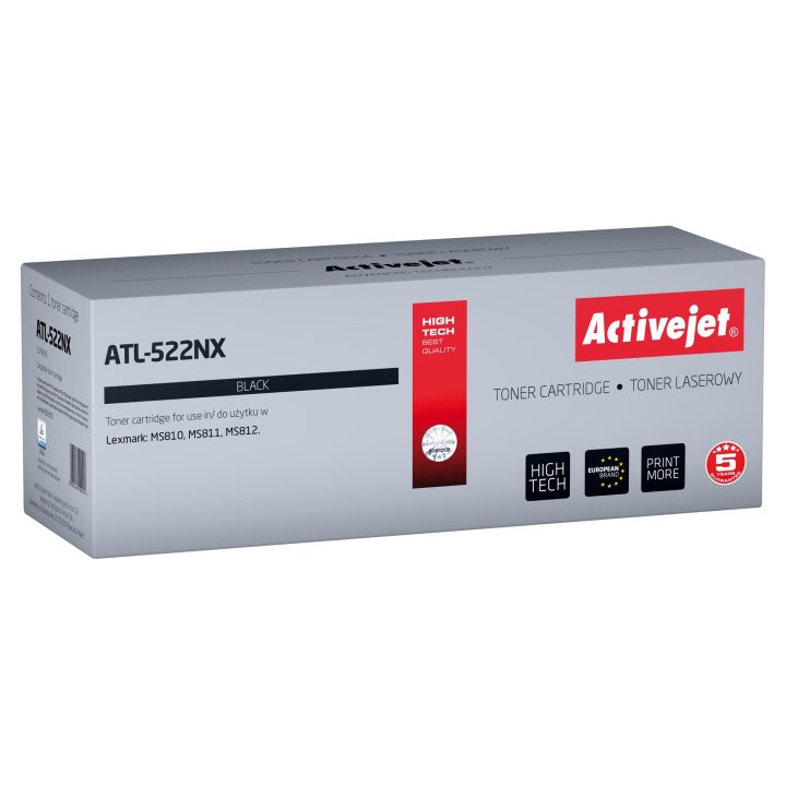 Activejet ATL-522NX Toner (sostituzione per Lexmark 52D2H00 Supreme 25000 pagine nero)
