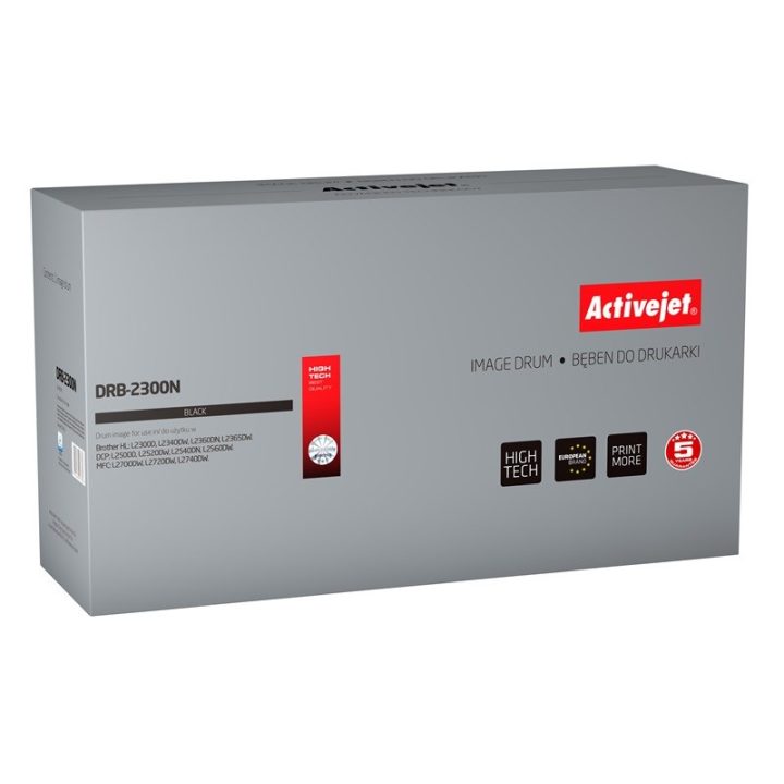 Activejet DRB-2300N Tamburo (ricambio per Brother DR-2300 Supreme 12000 pagine nero)