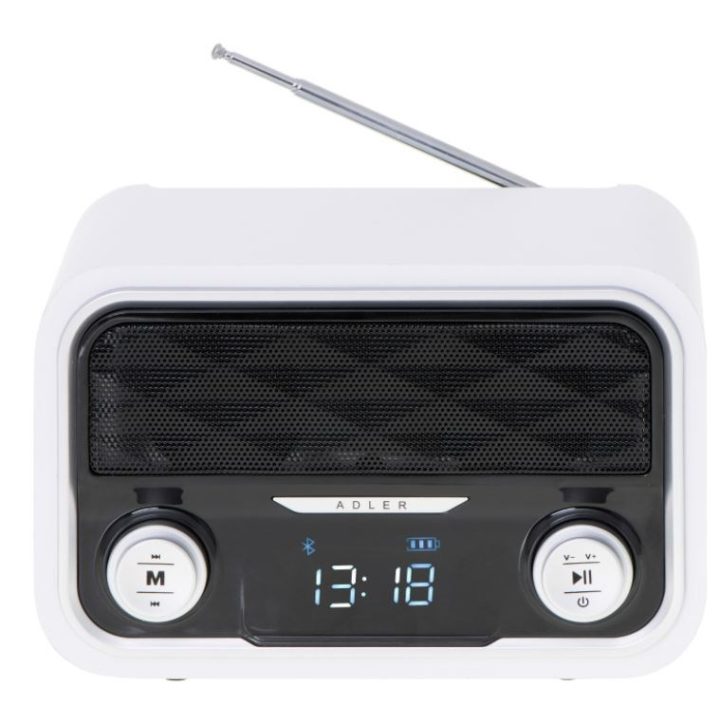 Adler AD 1185 Radio portatile bianca
