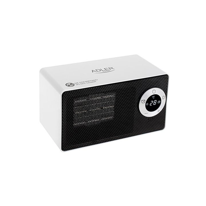 Adler AD 7746 termoventilatore portatile interno bianco 1000 W termoventilatore portatile