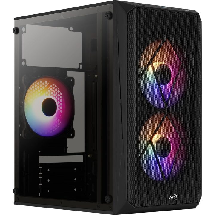 Aerocool CS107V2 Case per PC Mini Tower nero