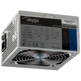 Akyga AK-B1-600 alimentatore 600 W 20+4 pin ATX ATX grigio