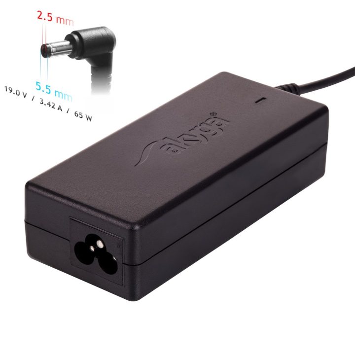 Akyga AK-ND-01 Adattatore/inverter per interni 65 W nero