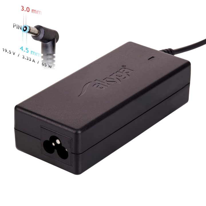 Akyga AK-ND-25 alimentatore/invertitore da interno 65 W nero