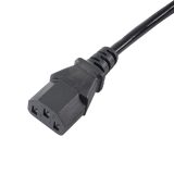 Akyga AK-PC-05 nero 5 m CEE7/7 IEC C13