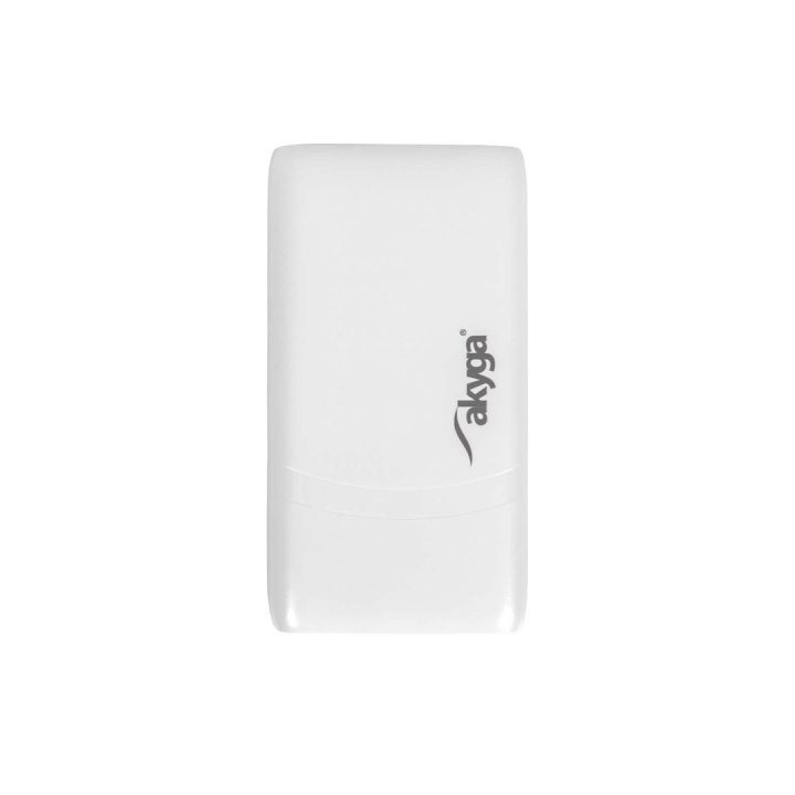 Akyga USB Ladegerät 65 W USB-C® Bianco Cuffie Telefono mobile Auricolare Netbook Laptop Smartphone Power bank Altoparlante porta
