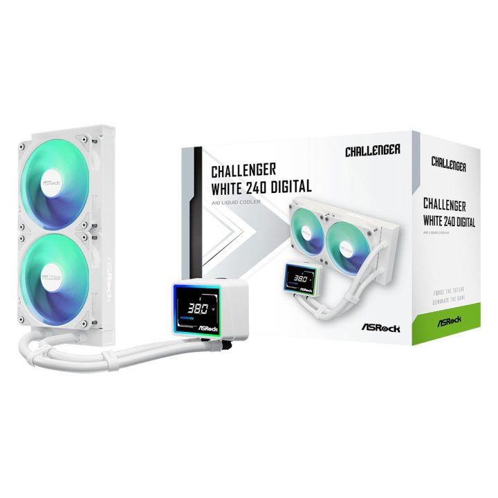 ASRock Challenger bianco 240 raffreddamento digitale