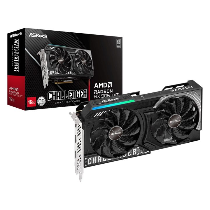 Asrock AMD Radeon RX 9060 XT Challenger 16GB OC GDDR6