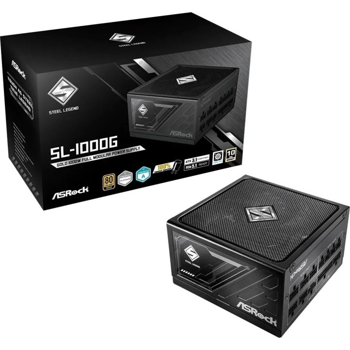 Alimentatore ASRock STEEL LEGEND 1000W 80 Plus Gold (90-UXS100-GFEAAA)