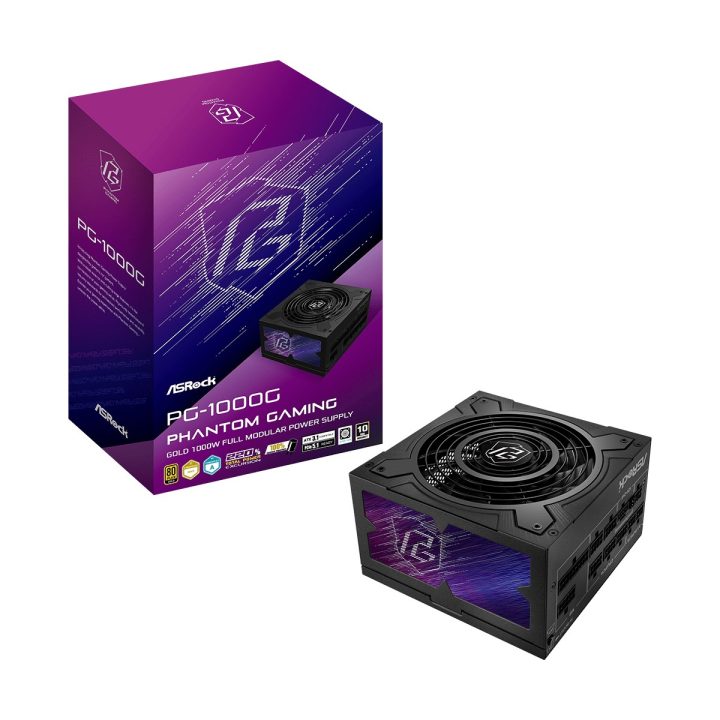 Asrock Phantom Gaming PG-1000G alimentatore 1000 W 20+4 pin ATX ATX nero